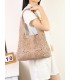 T11929 – Bolso Hobo Calado con Organizador