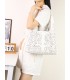 T11929 – Bolso Hobo Calado con Organizador