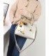 T11948 – Bolso de Mano Elegante con Pañuelo Decorativo