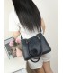 T11953-Bolso de Hombro con Pompón Decorativo