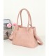 T11953-Bolso de Hombro con Pompón Decorativo