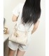 T11966-Bolso de Mano Charolado con Adorno de Moño