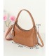 T11964-Bolso Hobo Baguette con Detalles de Tachuelas