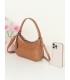 T11964-Bolso Hobo Baguette con Detalles de Tachuelas