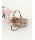 T11963-Bolso tipo Boston con Cremalleras Decorativas