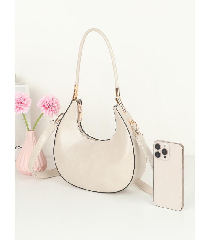T11960-bolso de hombro con diseño minimalista