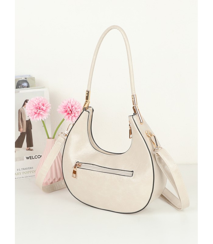 T11960-bolso de hombro con diseño minimalista