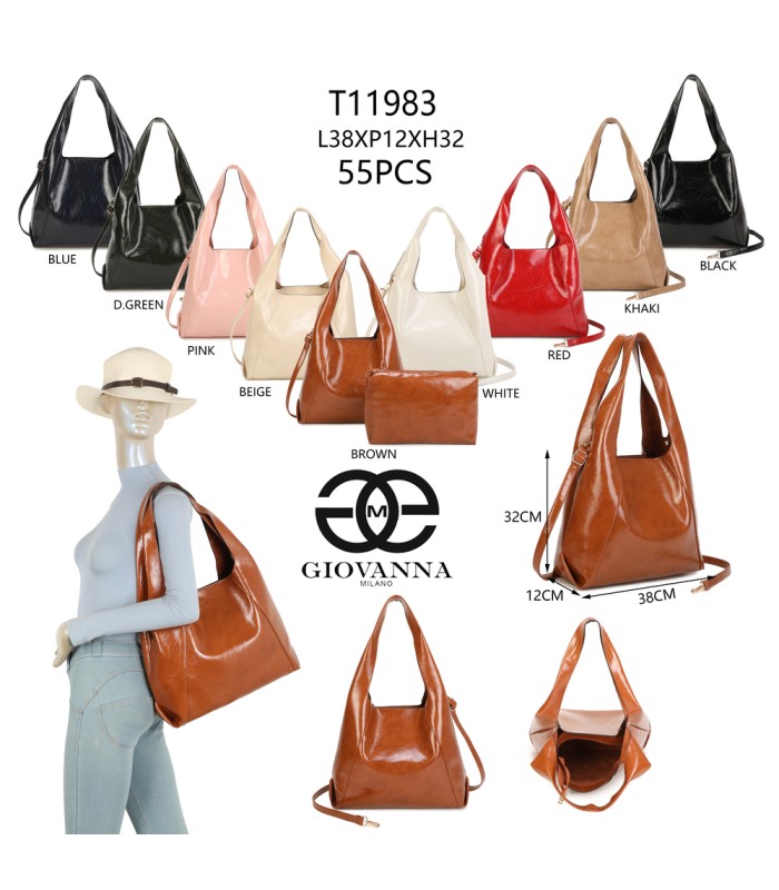 T11983-Bolso de Hombro / Hobo Giovanna Milano
