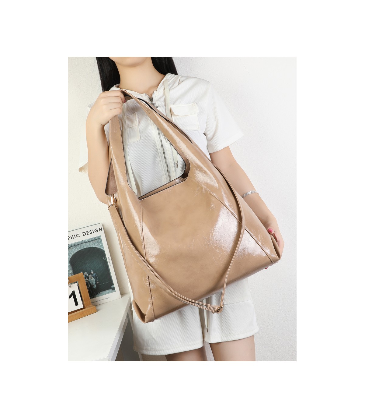 T11983-Bolso de Hombro / Hobo Giovanna Milano