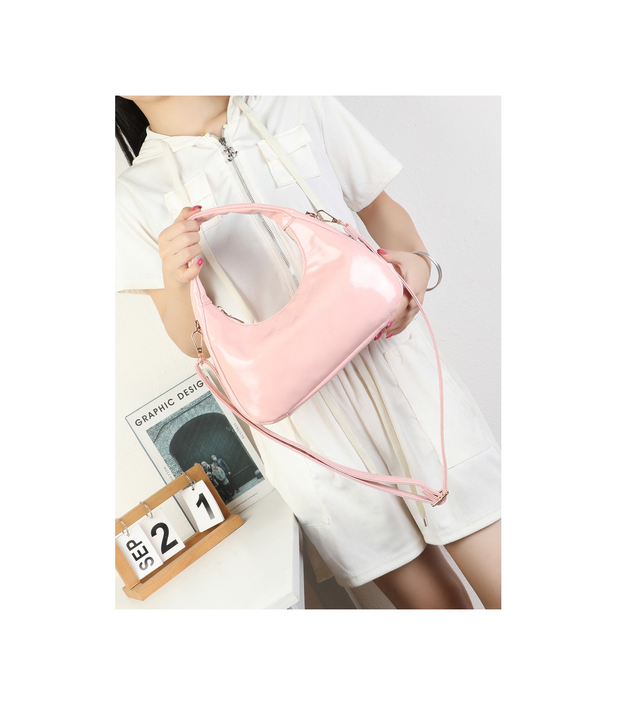 T11980-Mini Bolso de Hombro y Bandolera