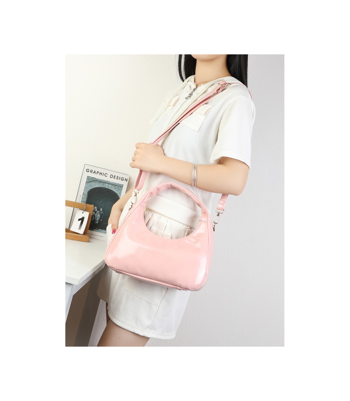 T11980-Mini Bolso de Hombro y Bandolera