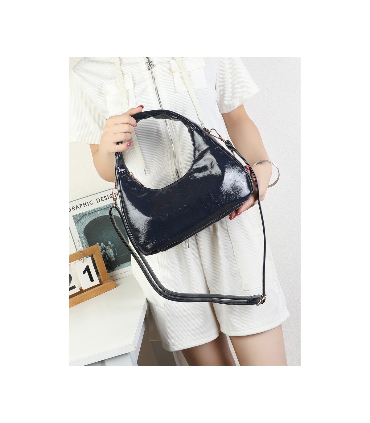 T11980-Mini Bolso de Hombro y Bandolera