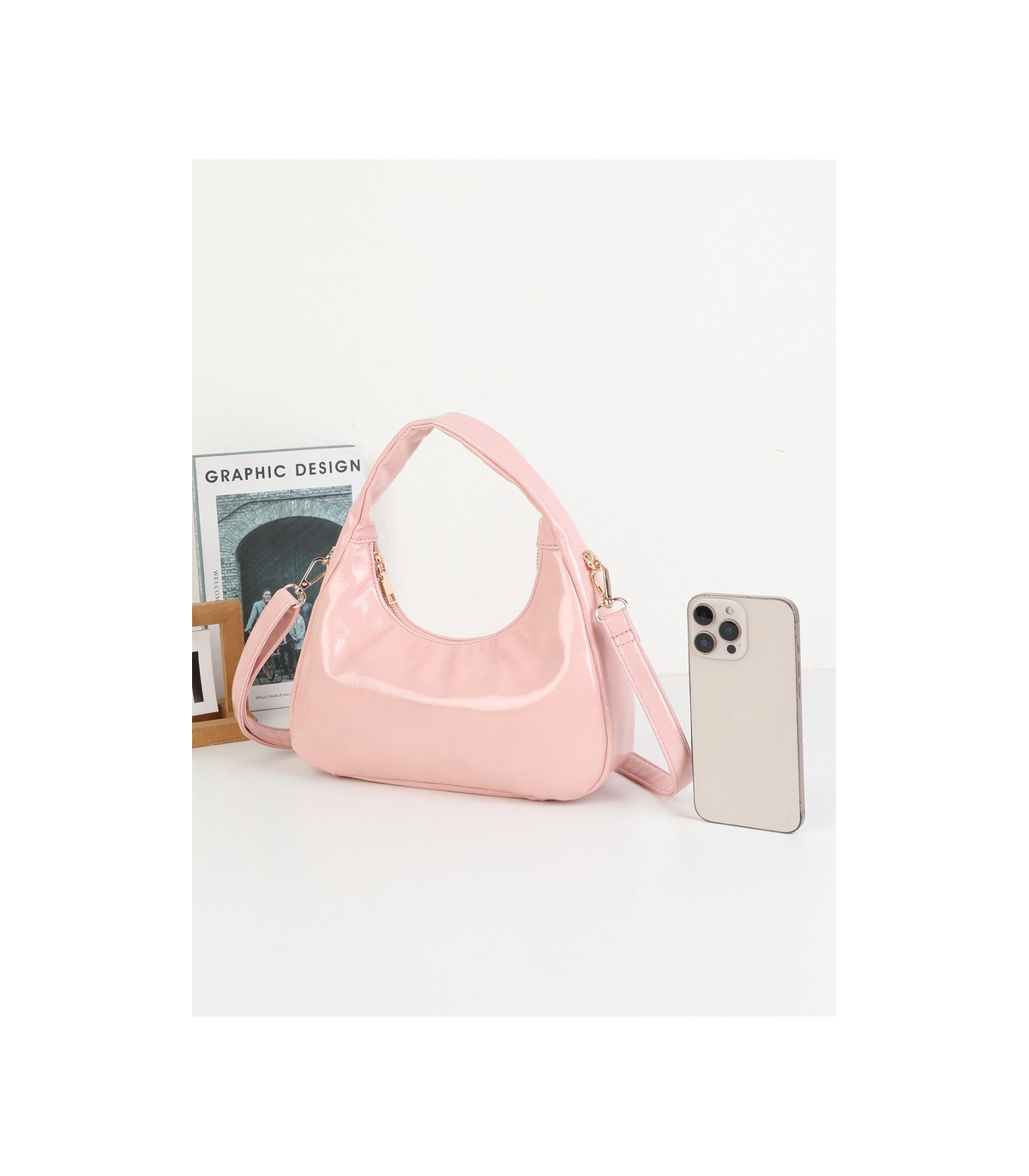 T11980-Mini Bolso de Hombro y Bandolera