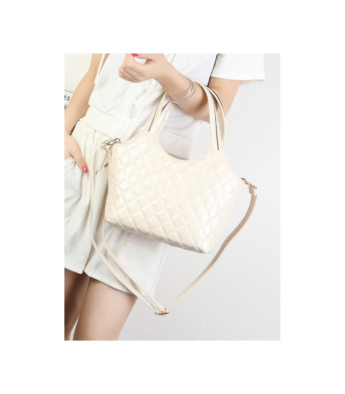 T11970-Bolso de Mano y Bandolera
