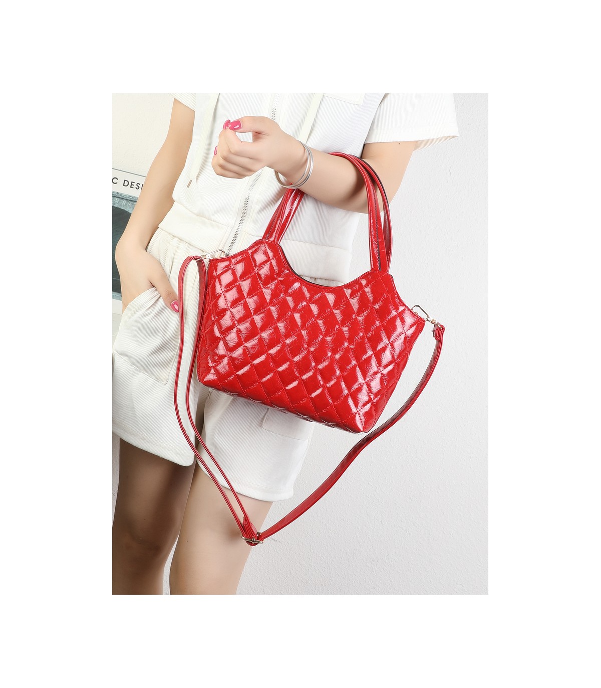 T11970-Bolso de Mano y Bandolera