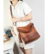 T11811 - Bolso bicolor de hombro con bandolera