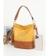 T11811 - Bolso bicolor de hombro con bandolera