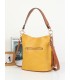 T11811 - Bolso bicolor de hombro con bandolera