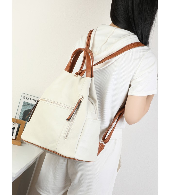 T11842 - Mochila con bolsillo frontal y antirrobo