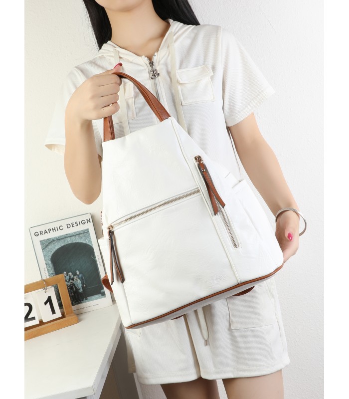 T11842 - Mochila con bolsillo frontal y antirrobo