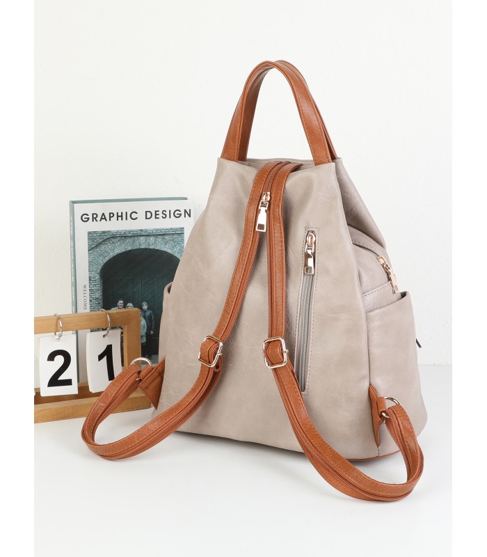 T11842 - Mochila con bolsillo frontal y antirrobo