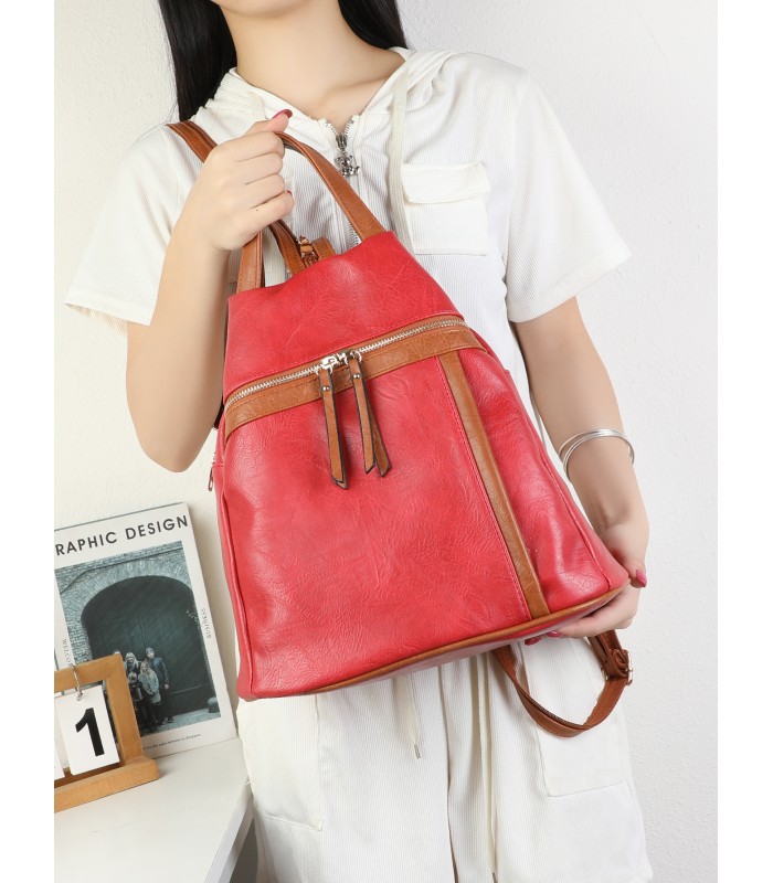 T11840 - Mochila con bolsillos delanteros y un bolsillo antirrobo
