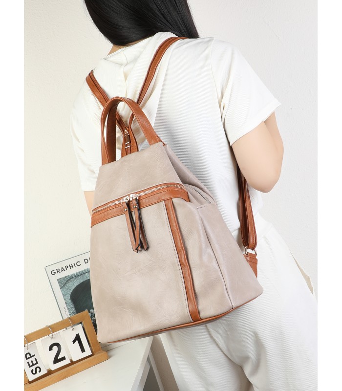 T11840 - Mochila con bolsillos delanteros y un bolsillo antirrobo