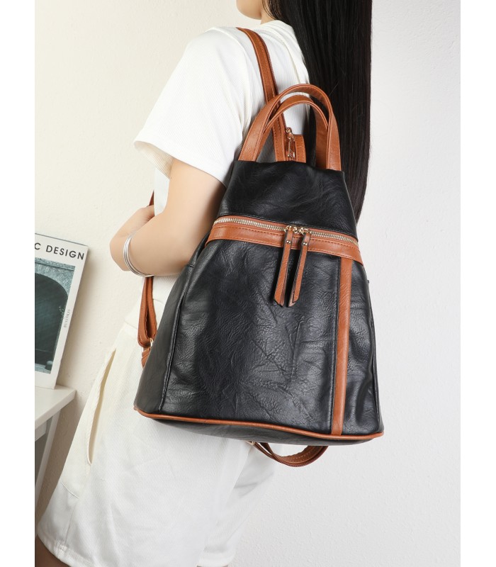 T11840 - Mochila con bolsillos delanteros y un bolsillo antirrobo