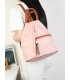T11149 - Mochila con cremallera frontal y bordado de mandala