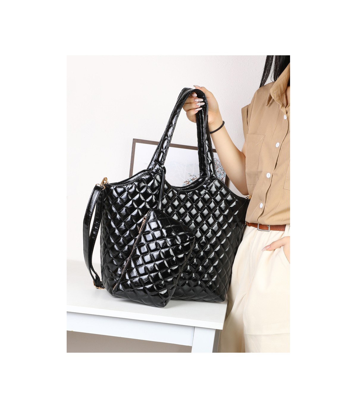 T11971-Bolso de Hombro y Bandolera