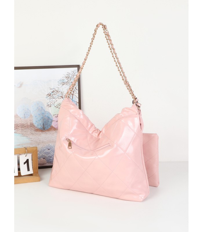 T11977-Bolso de Hombro Hobo con Cadena