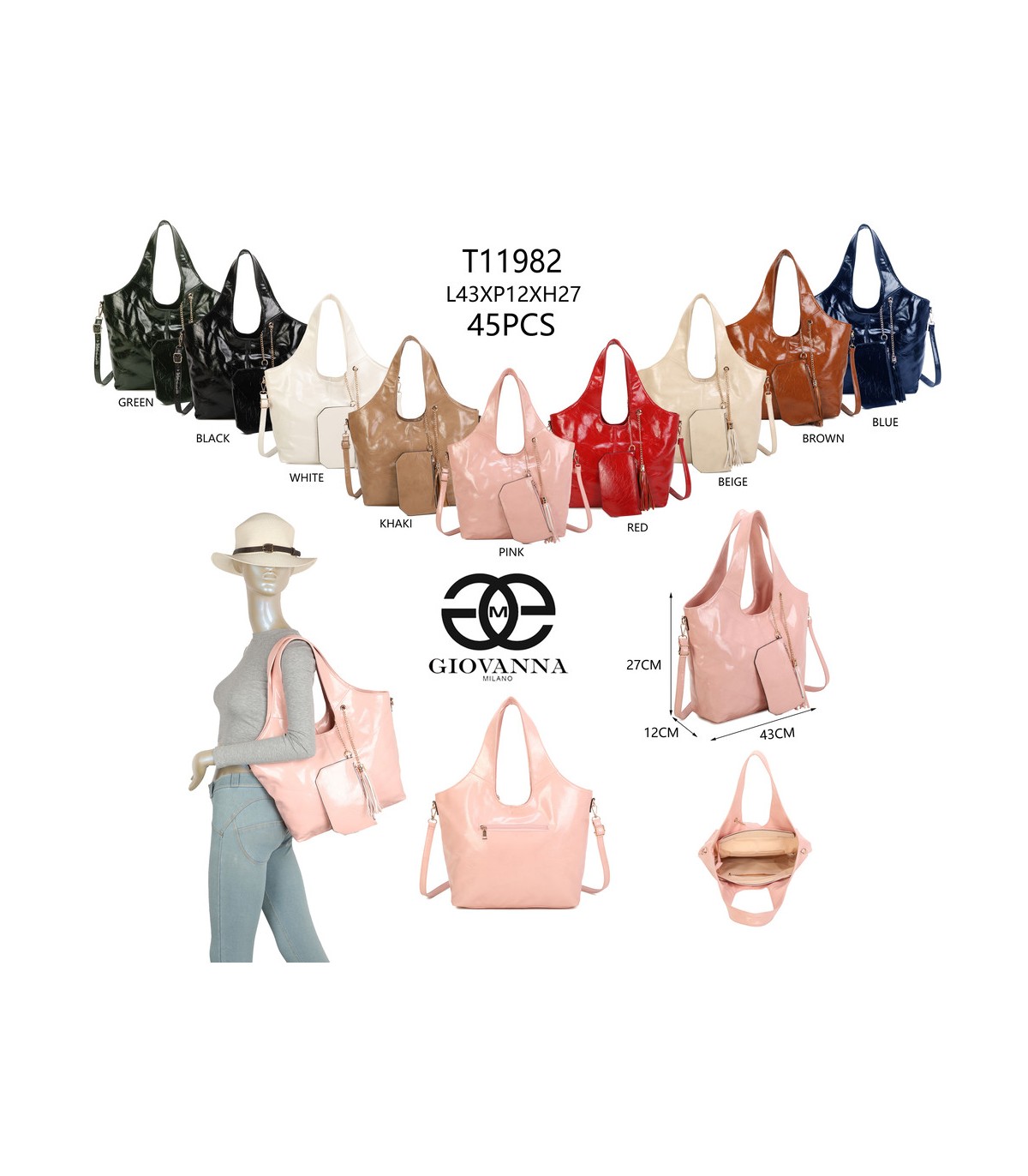 T11982-Bolso de Hombro y Bandolera