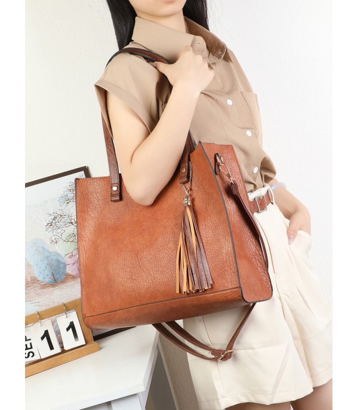 T11987-Bolso Tote Estructurado 2 en 1