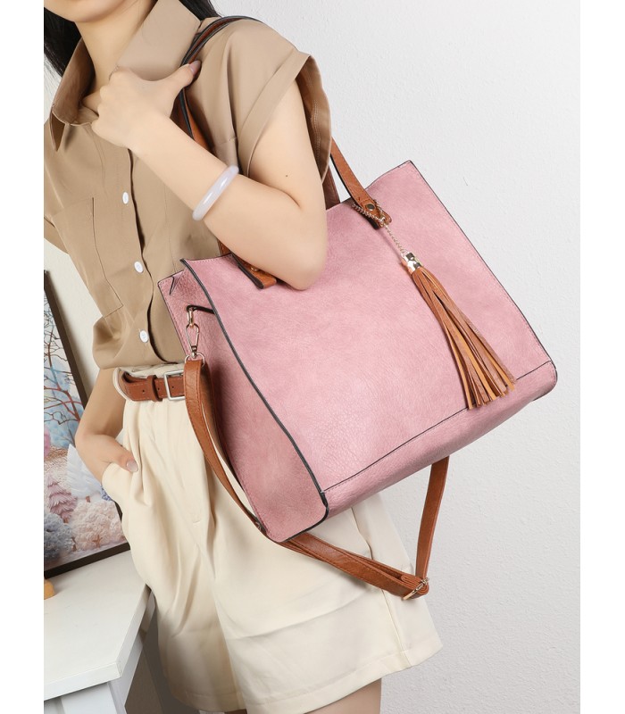 T11987-Bolso Tote Estructurado 2 en 1