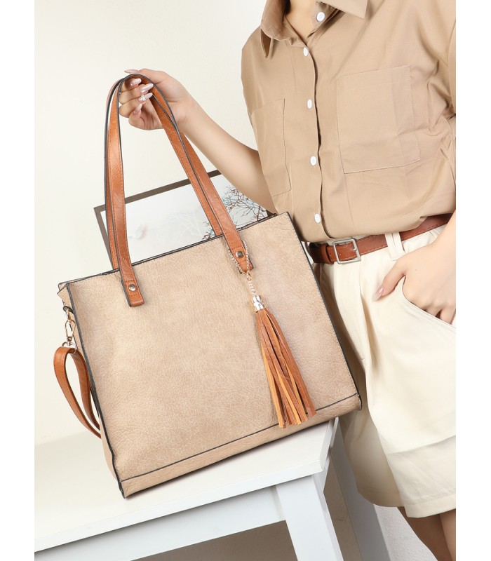 T11987-Bolso Tote Estructurado 2 en 1