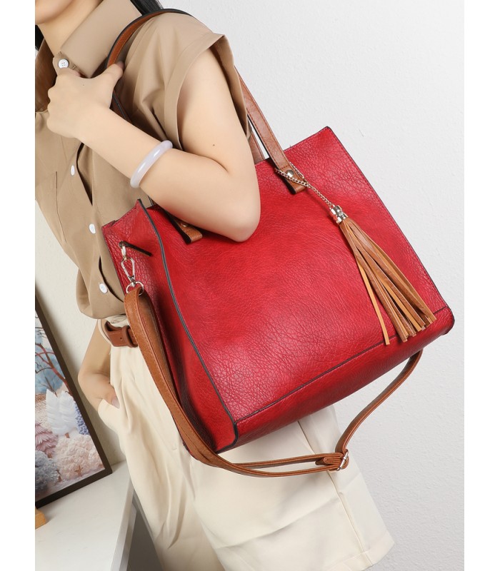 T11987-Bolso Tote Estructurado 2 en 1