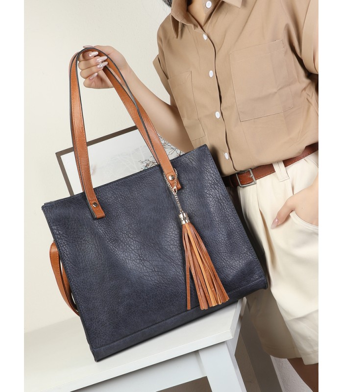 T11987-Bolso Tote Estructurado 2 en 1