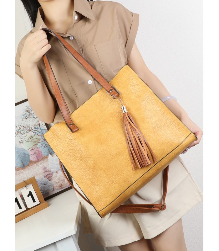 T11987-Bolso Tote Estructurado 2 en 1