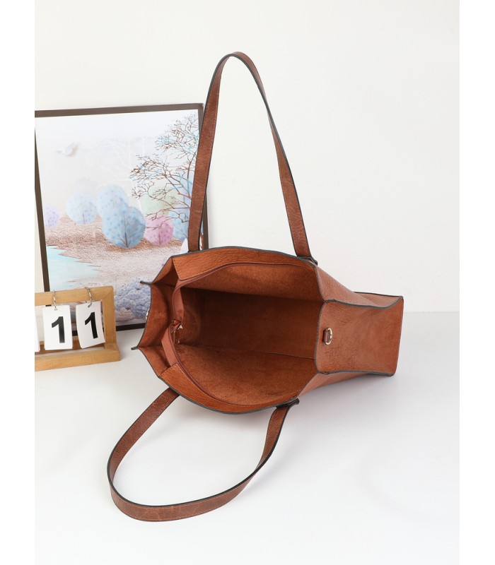 T11987-Bolso Tote Estructurado 2 en 1