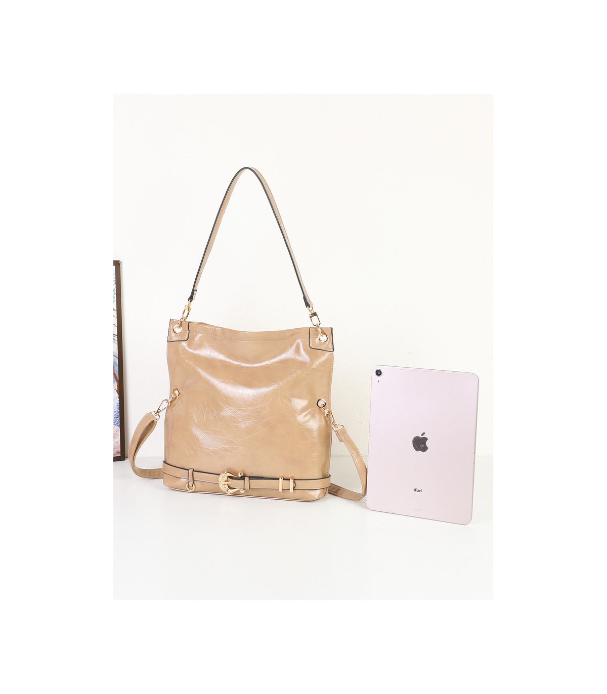 T11986- Bolso de Hombro y Bandolera Hobo