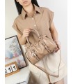T11978-Bolso de Mano y Bandolera Fruncido