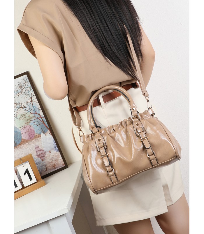 T11978-Bolso de Mano y Bandolera Fruncido
