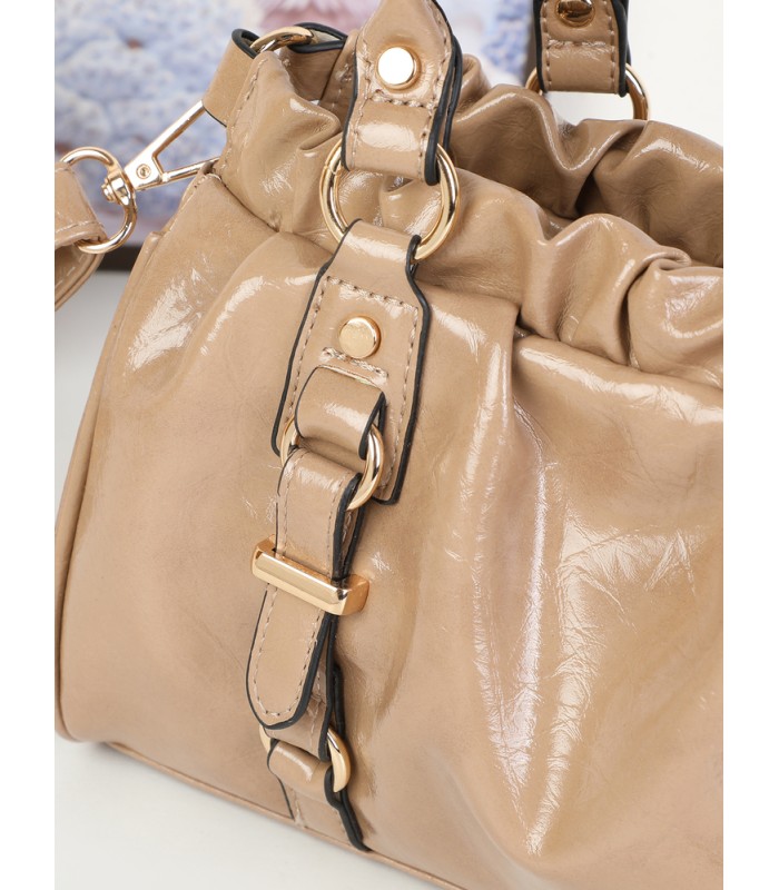 T11978-Bolso de Mano y Bandolera Fruncido