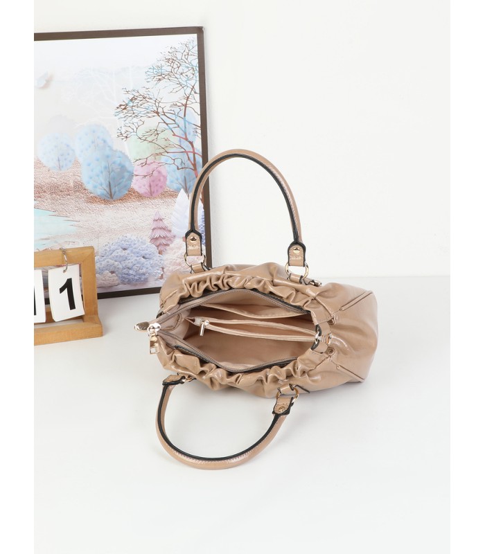 T11978-Bolso de Mano y Bandolera Fruncido