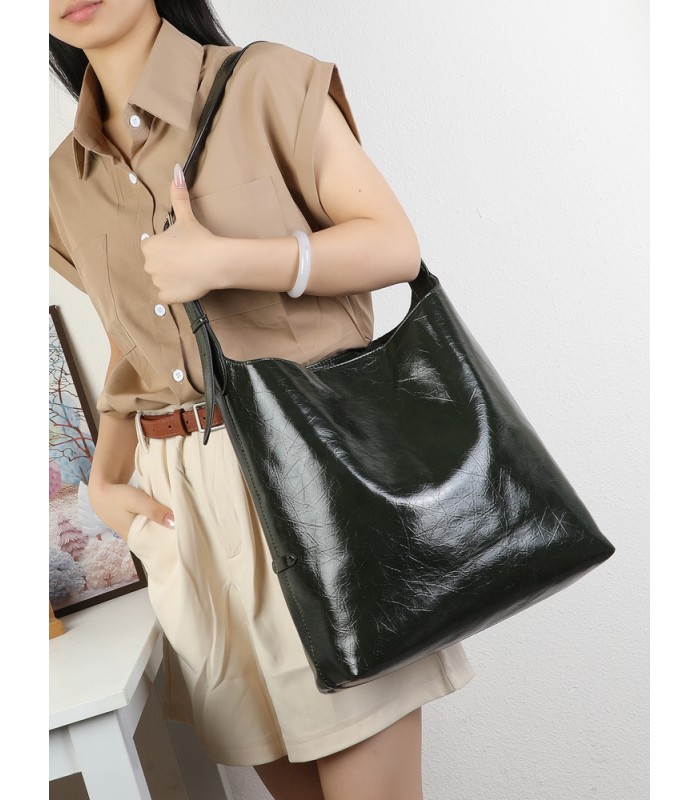 T11974-Bolso de Hombro Hobo Minimalista
