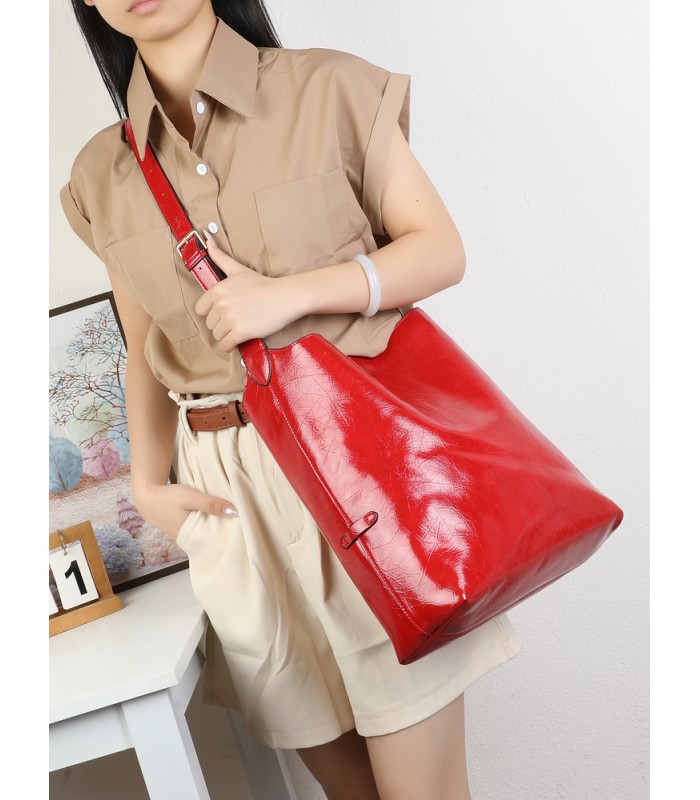 T11974-Bolso de Hombro Hobo Minimalista