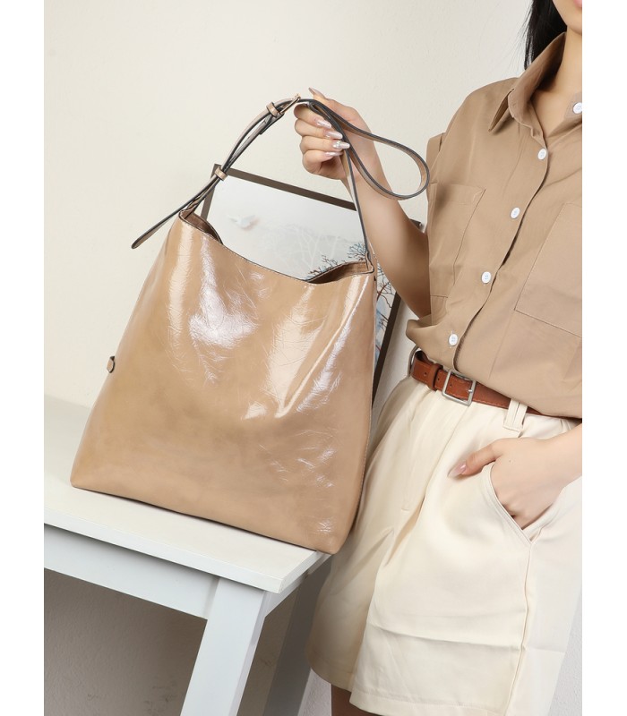 T11974-Bolso de Hombro Hobo Minimalista