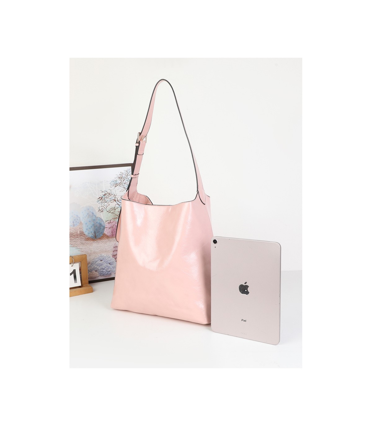 T11974-Bolso de Hombro Hobo Minimalista