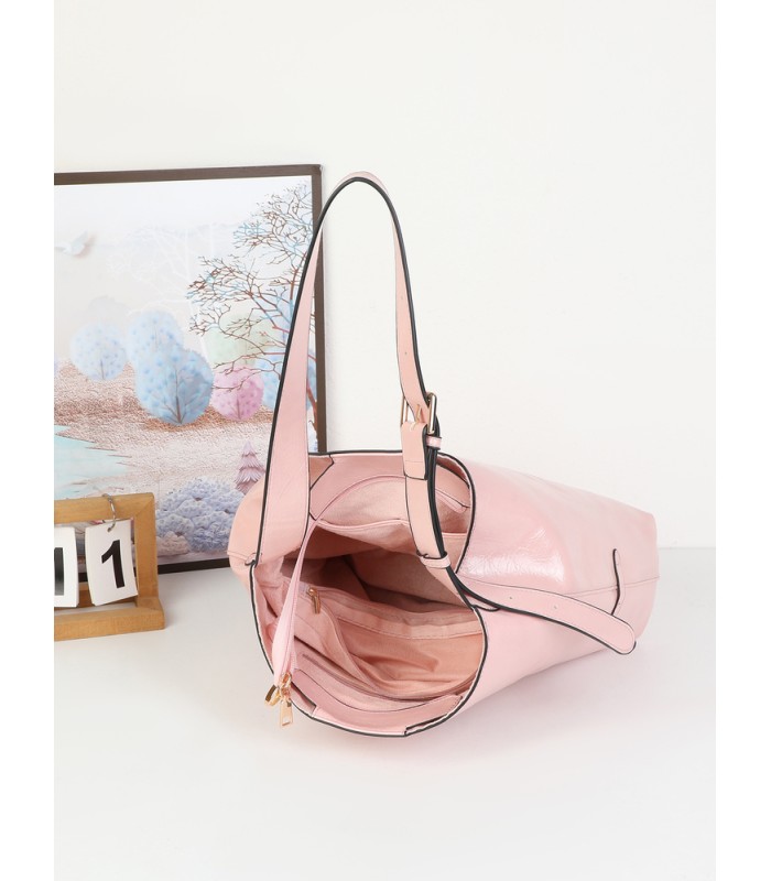 T11974-Bolso de Hombro Hobo Minimalista