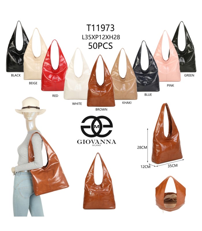 T11973-Bolso de Hombro Hobo Clásico